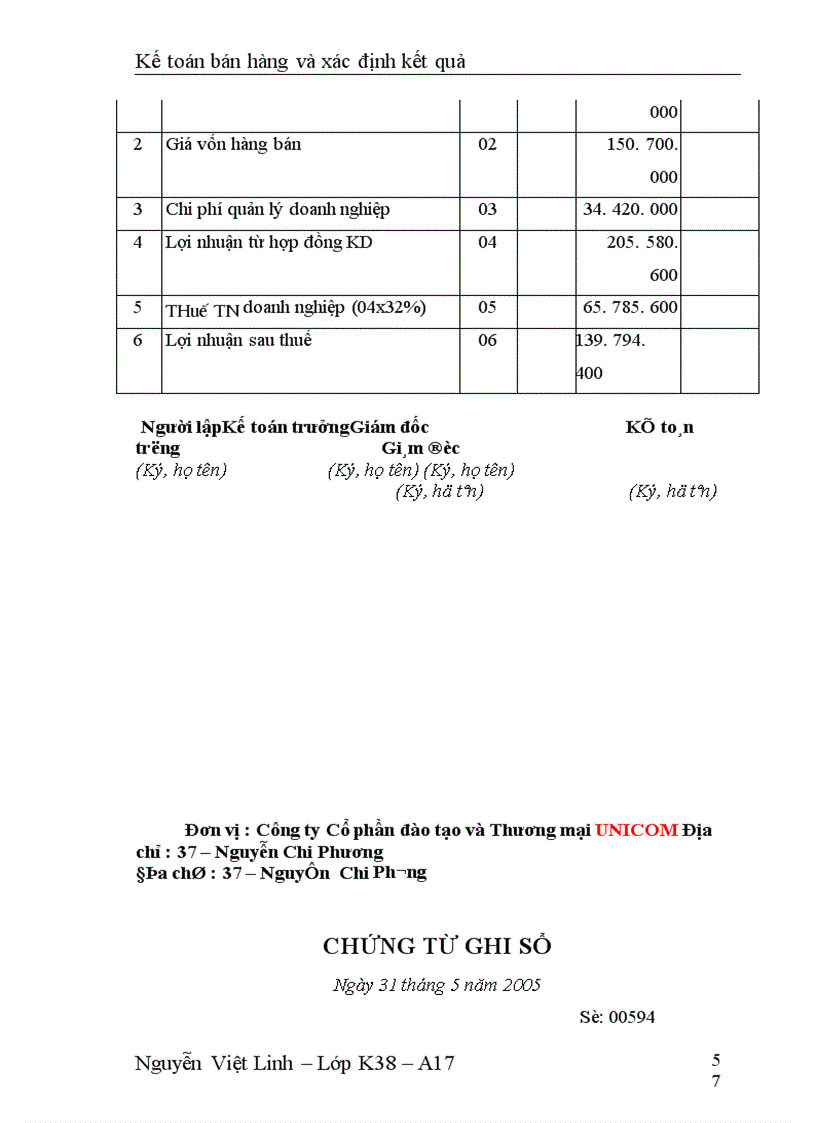 image for page Kế toán bán hàng và xác định kết quả
