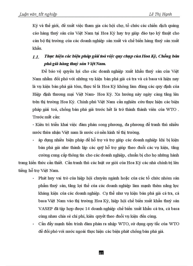 image for page Xuất khẩu thuỷ sản của Việt Nam vào thị trường Hoa Kỳ giai đoạn 1994 đến năm 2004 - thực trạng và giải pháp