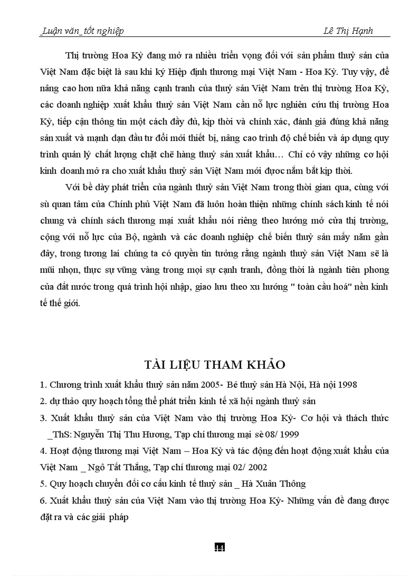 image for page Xuất khẩu thuỷ sản của Việt Nam vào thị trường Hoa Kỳ giai đoạn 1994 đến năm 2004 - thực trạng và giải pháp