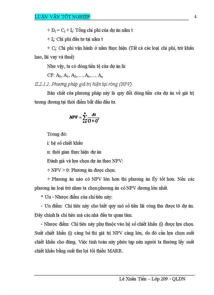 image for page Phân tích tài chính dự án đầu tư xây dựng xưởng sản xuất giấy vệ sinh& Đồ dùng cho trẻ em