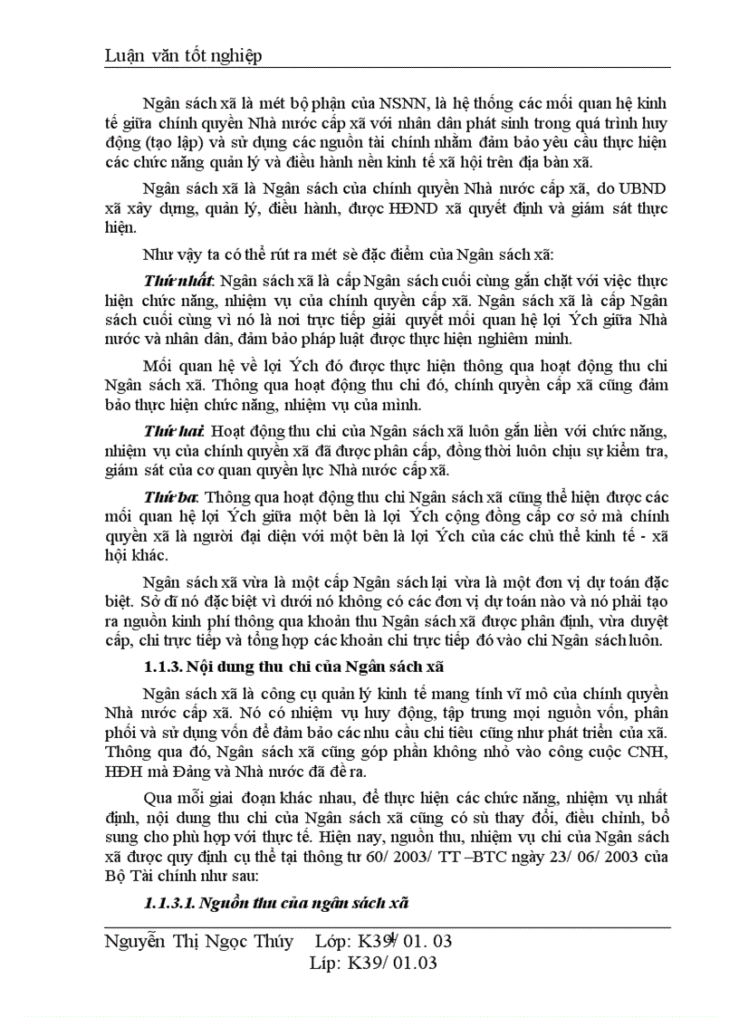 image for page Một số giải pháp nhằm tăng cường công tác quản lý ngân sách xã trên địa bàn thị xã Hà Đông, tỉnh Hà Tây .