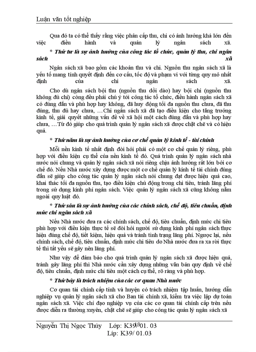 image for page Một số giải pháp nhằm tăng cường công tác quản lý ngân sách xã trên địa bàn thị xã Hà Đông, tỉnh Hà Tây .