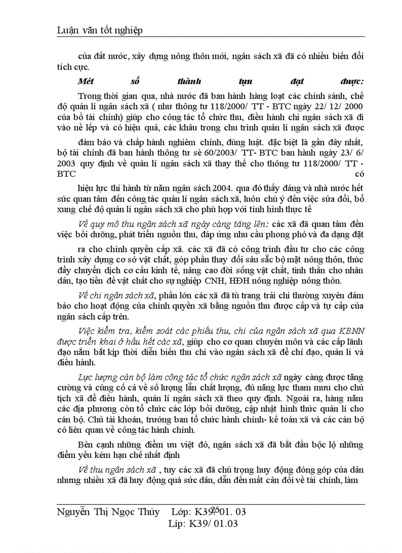 image for page Một số giải pháp nhằm tăng cường công tác quản lý ngân sách xã trên địa bàn thị xã Hà Đông, tỉnh Hà Tây .