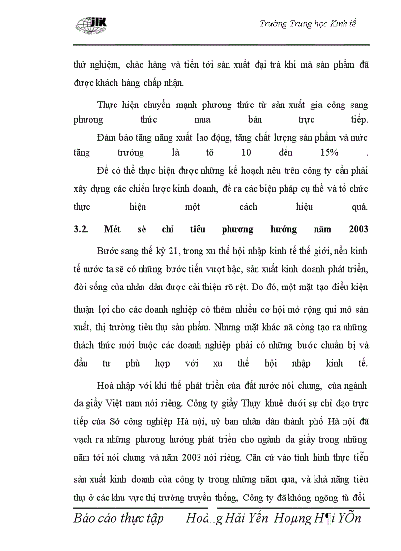 image for page Thực trạng về lợi nhuận của Công ty giầy Thụy khuê.