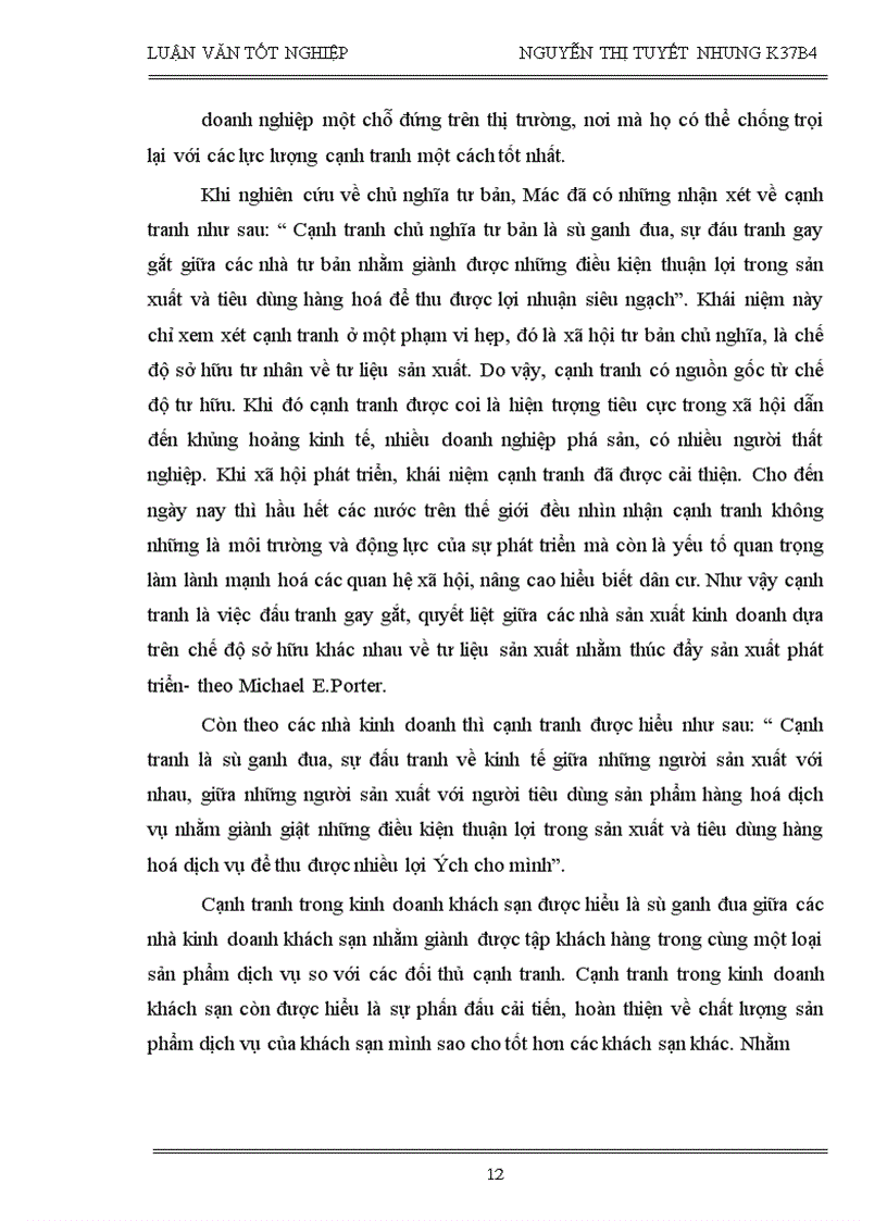 image for page Giải pháp nhằm nâng cao sức cạnh tranh của khách sạn Bảo Sơn