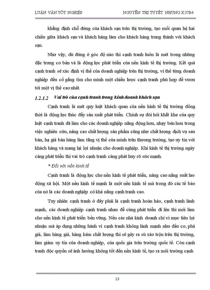 image for page Giải pháp nhằm nâng cao sức cạnh tranh của khách sạn Bảo Sơn