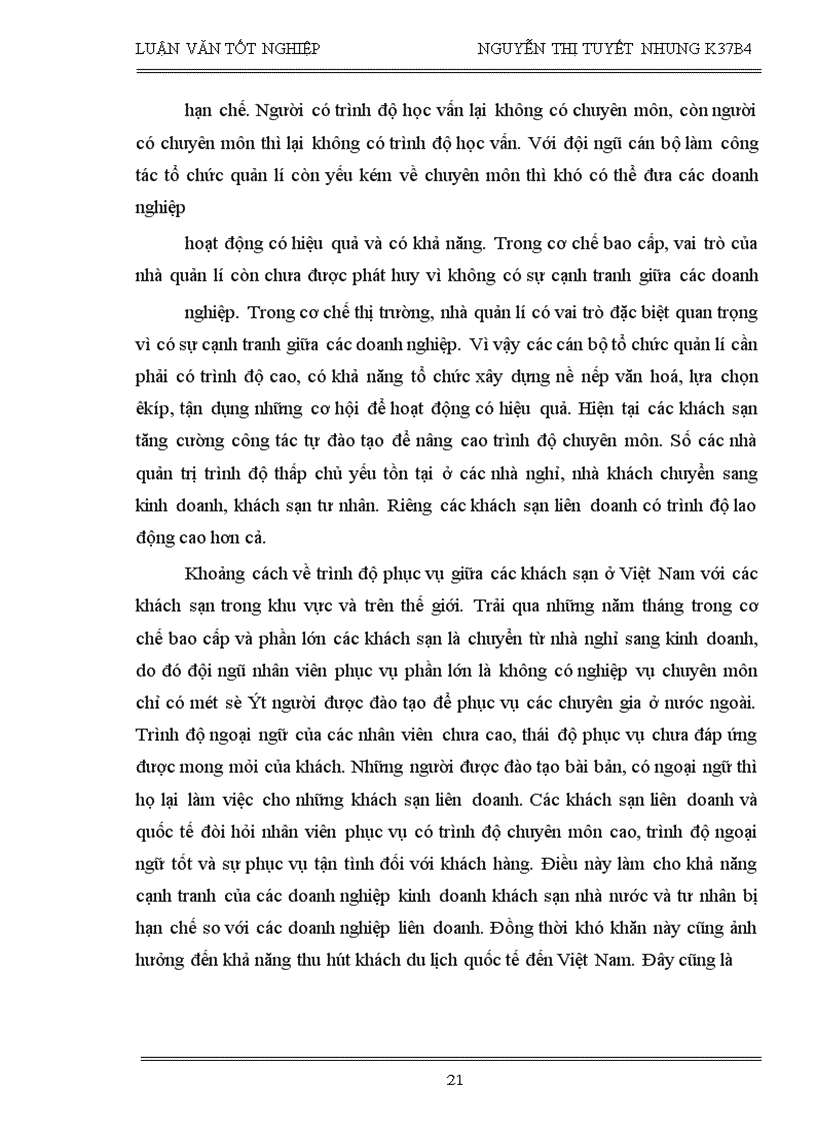 image for page Giải pháp nhằm nâng cao sức cạnh tranh của khách sạn Bảo Sơn