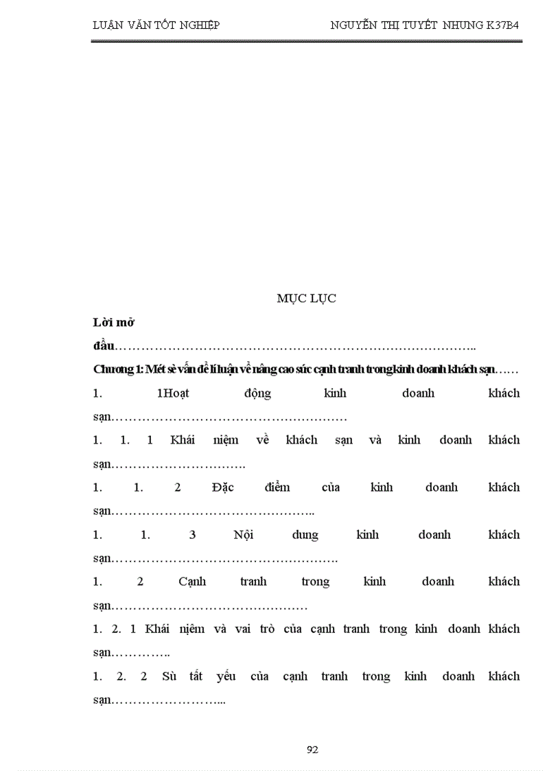 image for page Giải pháp nhằm nâng cao sức cạnh tranh của khách sạn Bảo Sơn
