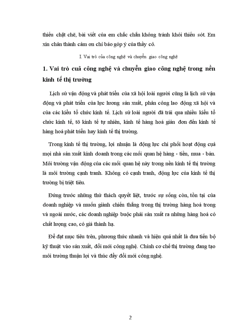 image for page Phương pháp lựa chọn công nghệ tối ưu trong chuyển giao công nghệ