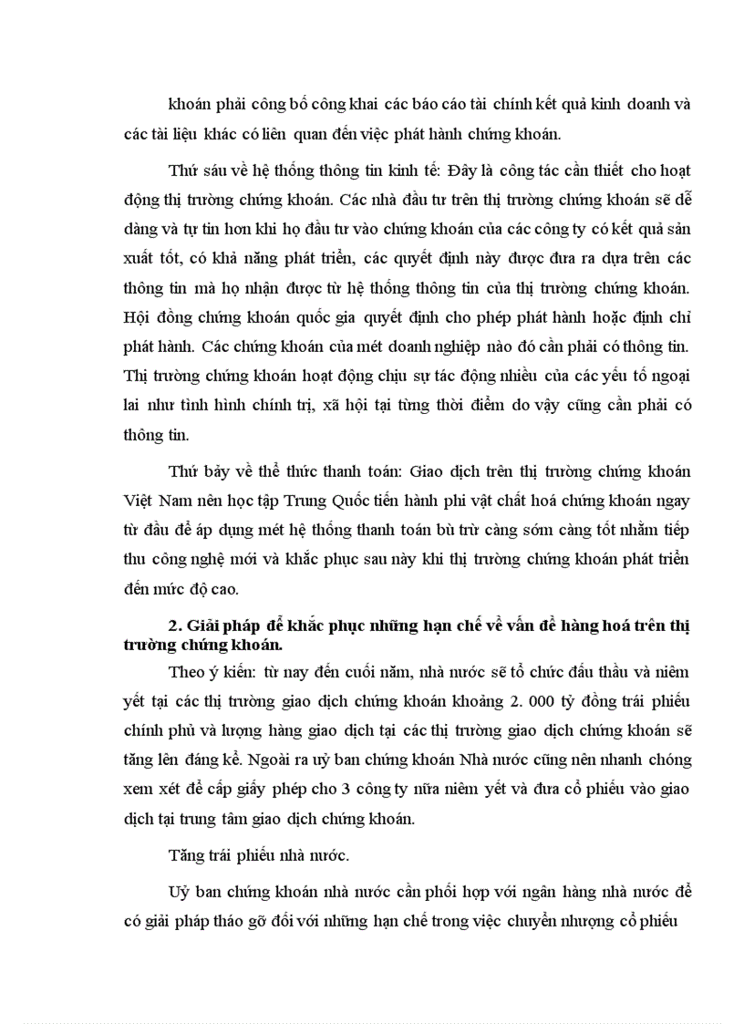 image for page Quá trình cổ phần hoá và định hướng phát triển thị trường chứng khoán ở Việt Nam trong thời gian qua và một số giải pháp và ý nghĩa
