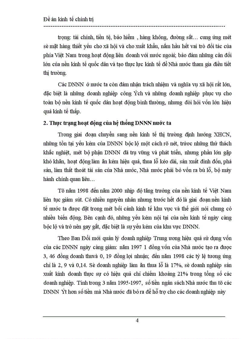 CPH DNNN trong quá trình phát triển nền kinh tế thị trường định hướng XHCN ở Việt Nam