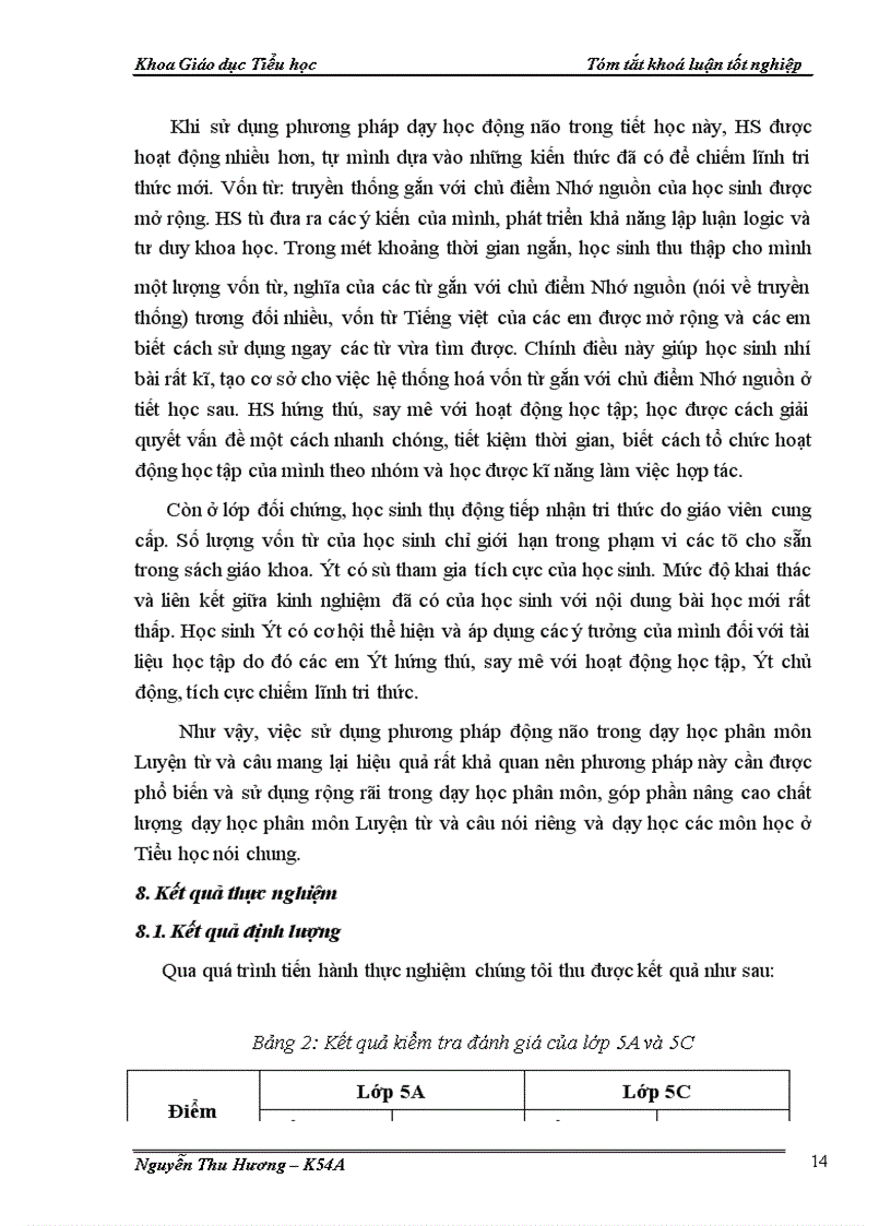 image for page Nghiên cứu việc vận dụng phương pháp dạy học động não trong phân môn Luyện từ và câu lớp 5 ở Tiểu học