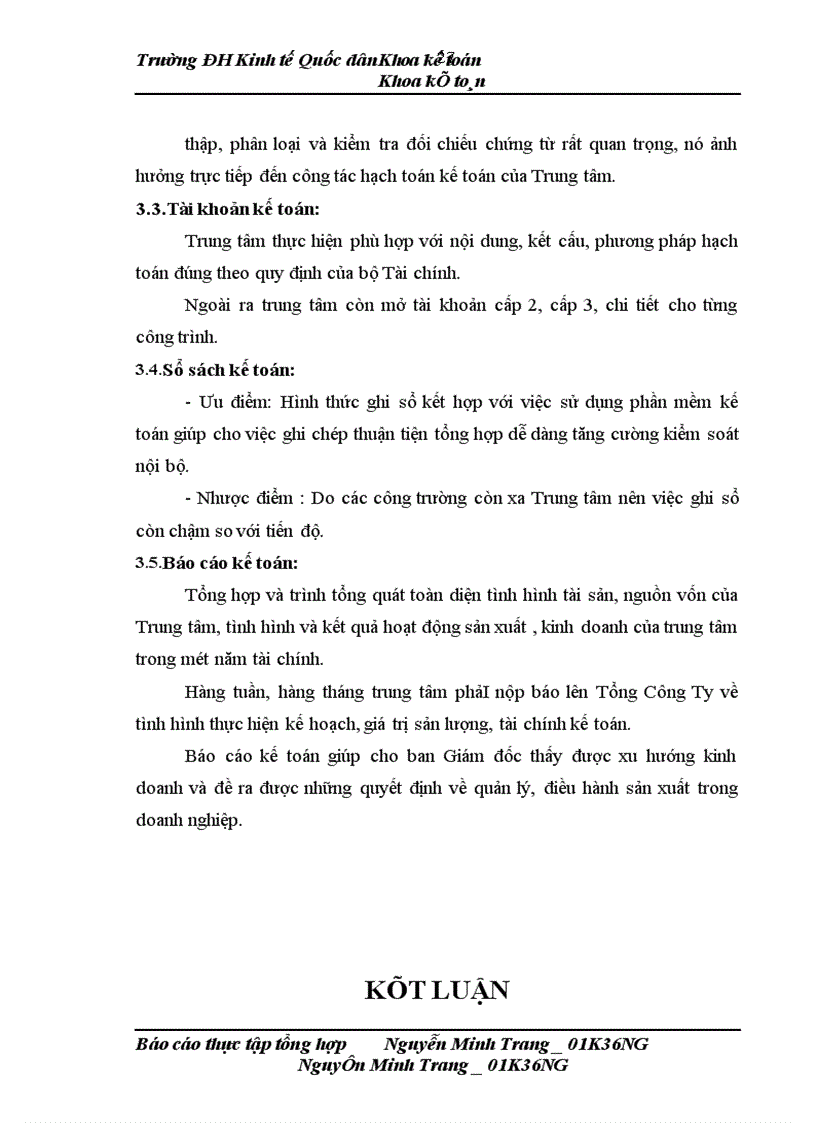 image for page Hạch toán kế toán Trung tâm Thí nghiệm Vật liệu Xây dựng - Tổng Công ty Xây dựng Trường Sơn