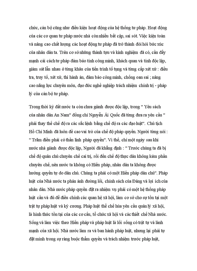 image for page Xây dựng nhà nước pháp quyền xã hội chủ nghĩa của dân, do dân, vì dân, ngày càng trong sạch, vững mạnh là nhiệm vụ quan trọng thường xuyên của đảng, nhà nước và nhân dân ta