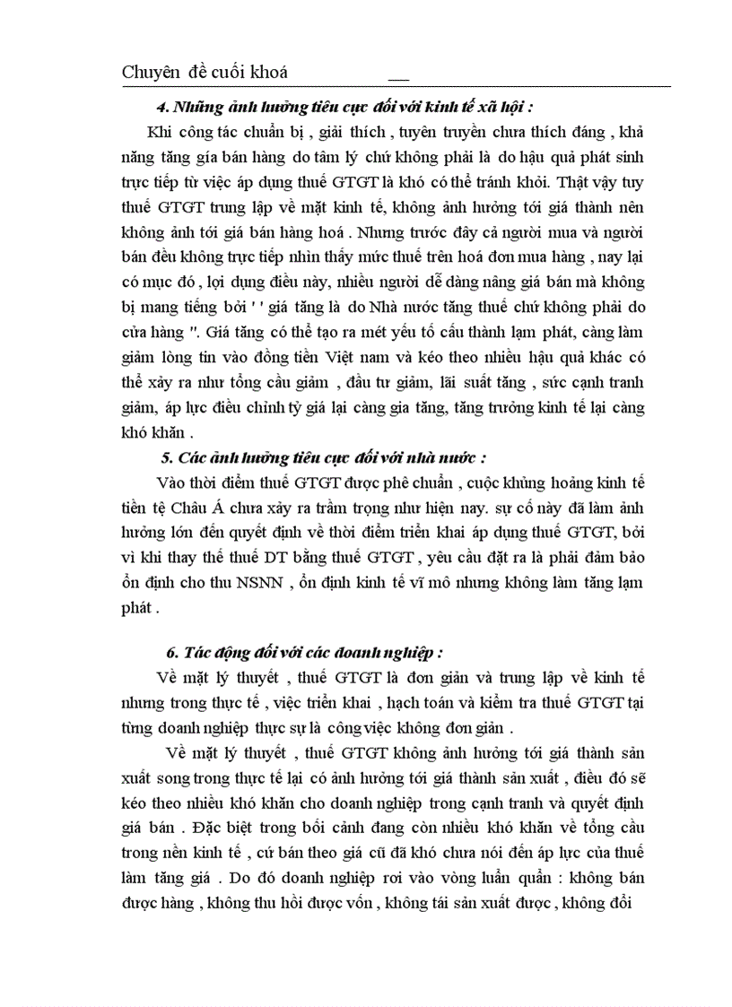 image for page Một số vấn đề về thuế giá trị gia tăng - những vướng mắc và biện pháp tháo gỡ.