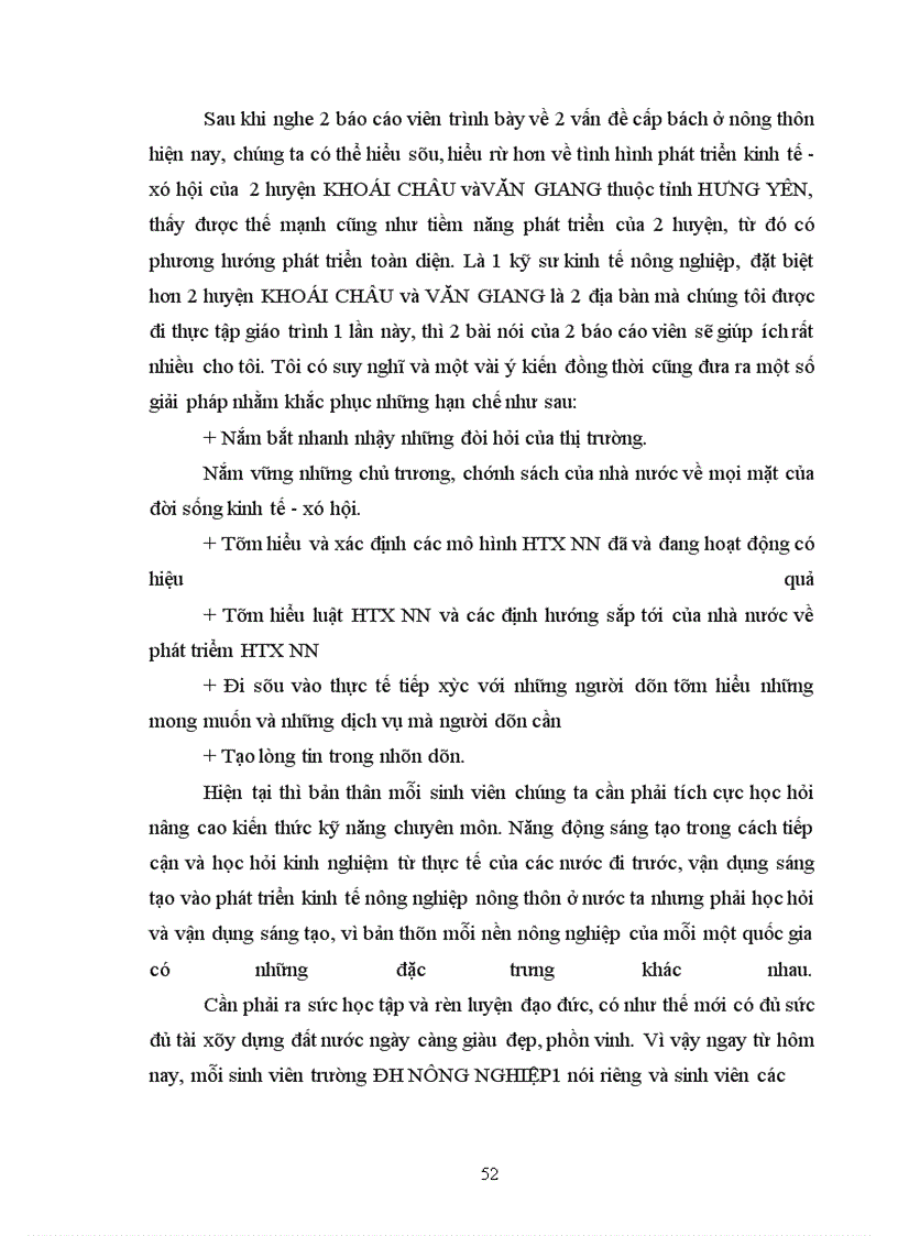 image for page Bài thu hoạch tập huấn thực tập giáo trình kỳ I