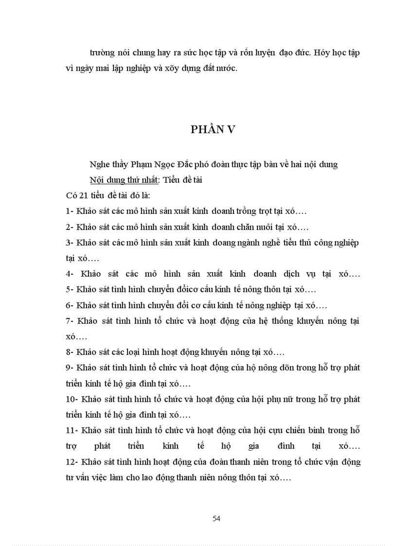 image for page Bài thu hoạch tập huấn thực tập giáo trình kỳ I