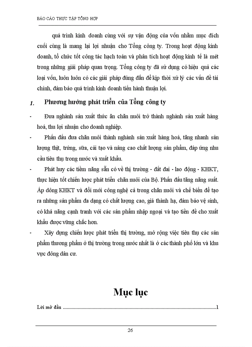 image for page Phương hướng phát triển của Tổng công ty chăn nuôi Việt Nam