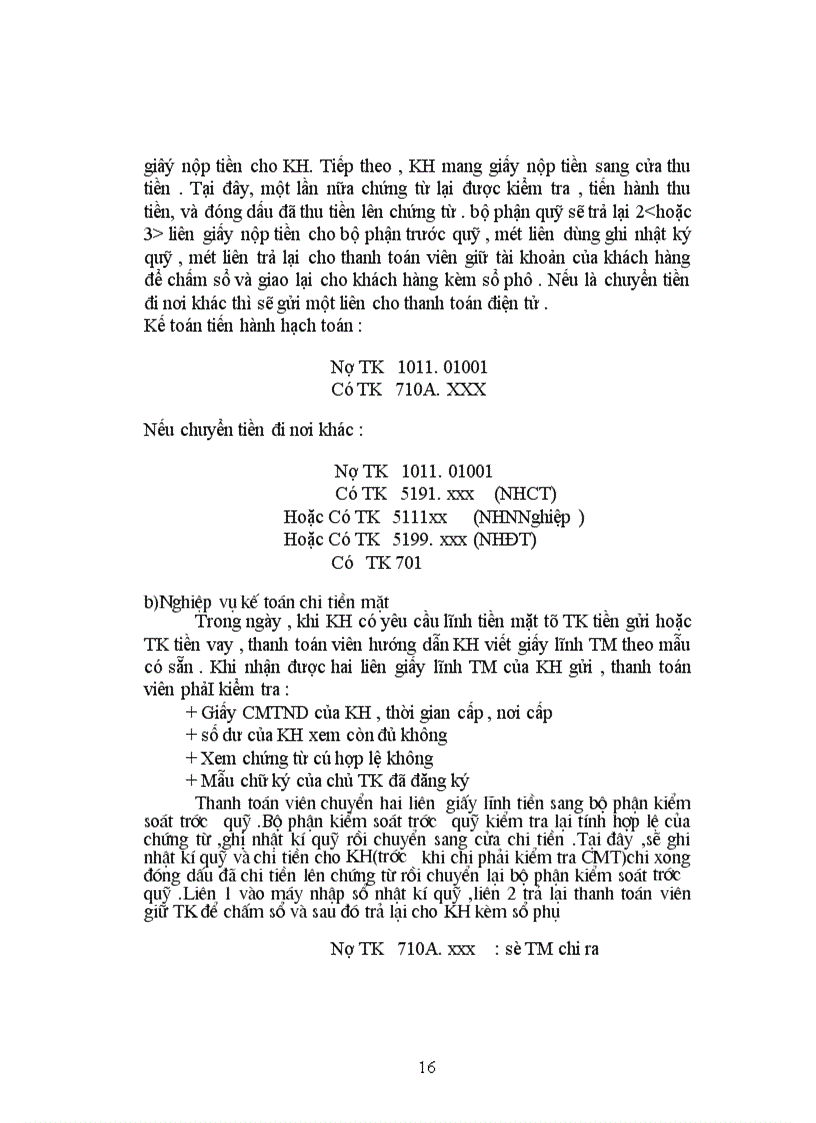 image for page Nghiệp vụ tiền tệ , tín dụng và kế toán thanh toán ngân hàng