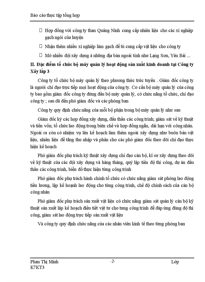 image for page Phân tích và đánh giá tình hình tổ chức hạch toán kế toán tại công ty xây lắp số 3