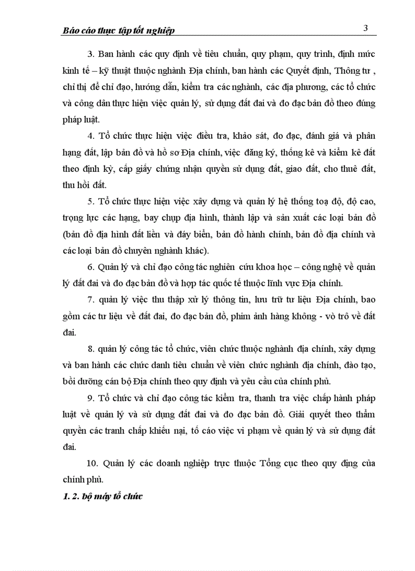 image for page Tổ chức bộ máy quản lý nghành địa chính việt nam