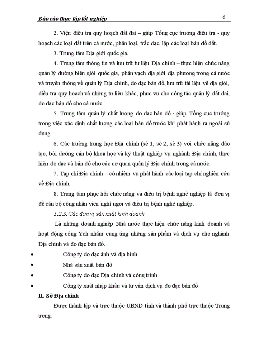 image for page Tổ chức bộ máy quản lý nghành địa chính việt nam