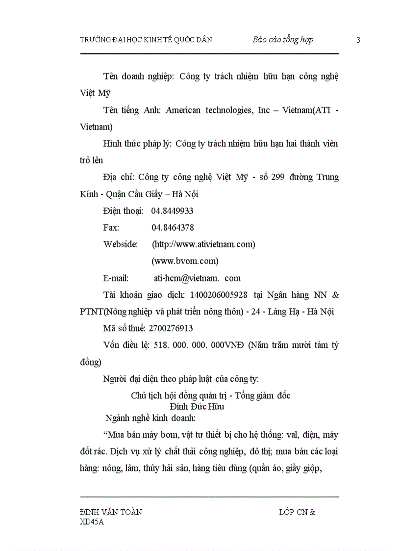 image for page Kết quả hoạt động sản xuất kinh doanh ,những khó khăn và định hướng phát triển trong thời gian tới của công ty trách nhiệm hữu hạn Việt Mỹ