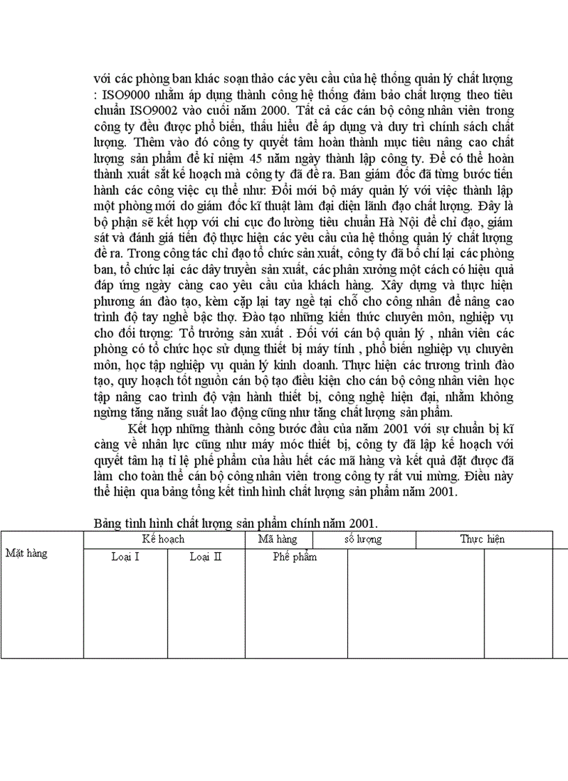 image for page Nghiên cứu giải pháp nâng cao hiệu quả hoạt động sản xuất kinh doanh và quản lý chất lượng taị công ty cơ khí Hà Nội
