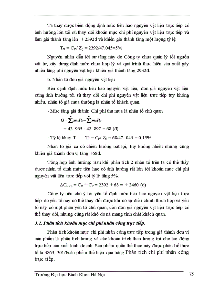 image for page Phân tích tình hình thực hiện kế hoạch giá thành tại Công ty Thăng Long