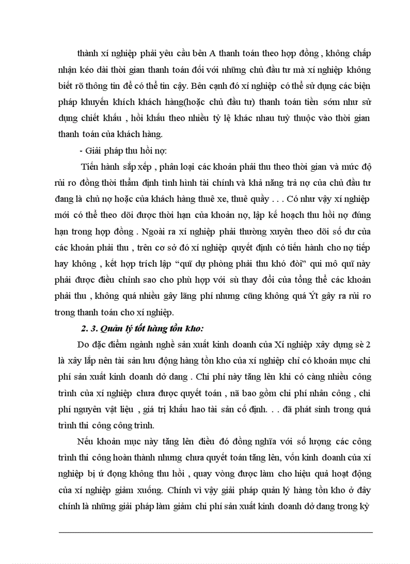 image for page Giải pháp nâng cao hiệu quả sử dụng vốn tại Xí nghiệp xây dựng số 2