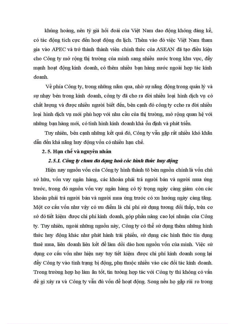 image for page Huy động vốn ở Công Ty Cổ Phần phát triển Thương Mại và du lịch Ngôi Sao