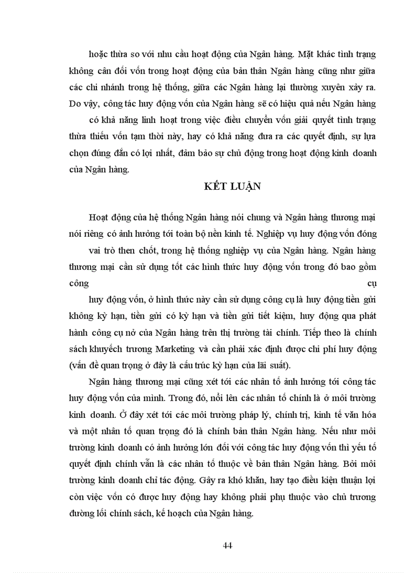 image for page Hoạt động huy động vốn của Ngân hàng thương mại trong nền kinh tế thị trường