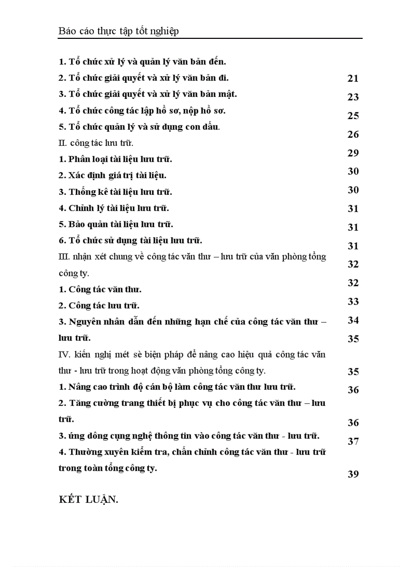 image for page Một số biện pháp nâng cao hiệu quả công tác Văn thư - Lưu trữ trong văn phòng Tổng công ty Sành sứ - Thuỷ tinh Công nghiệp