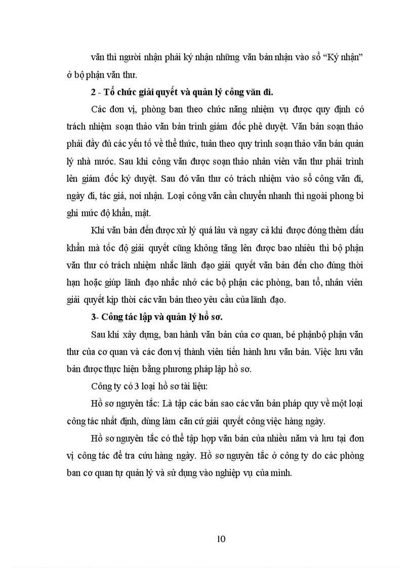 image for page Một số biện pháp nâng cao hiệu quả công tác Văn thư-Lưu trữ trong văn phông Công ty Cơ điện và phát triển nông thôn