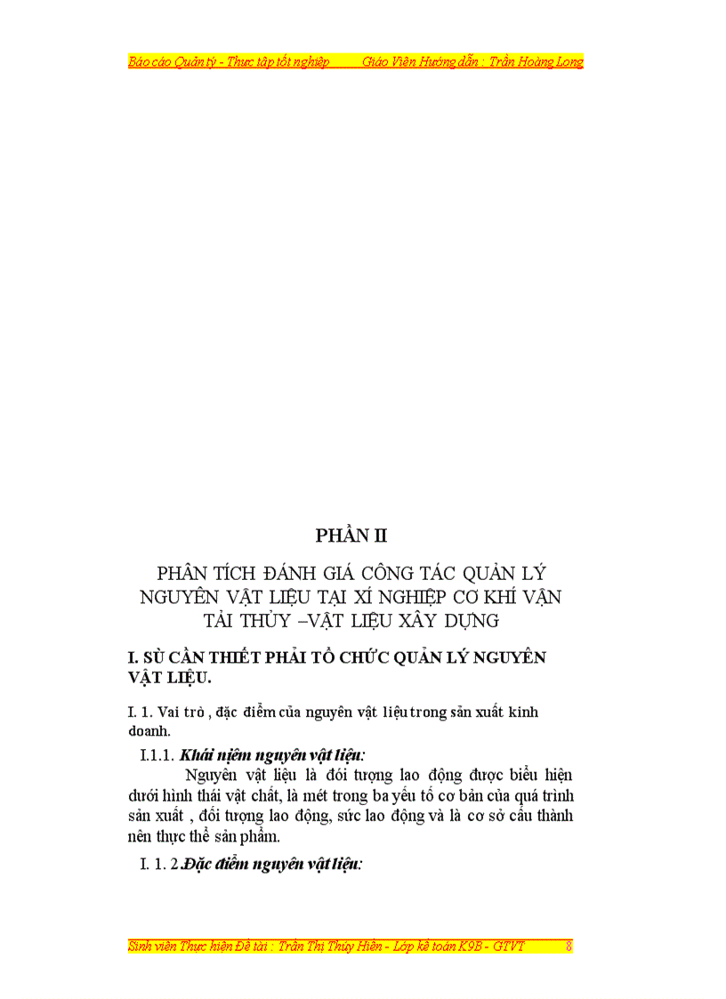 image for page Công tác quản lý nguyên vật liệu tại xí nghiệp cơ khí vận tải thủy vật liệu xây dựng