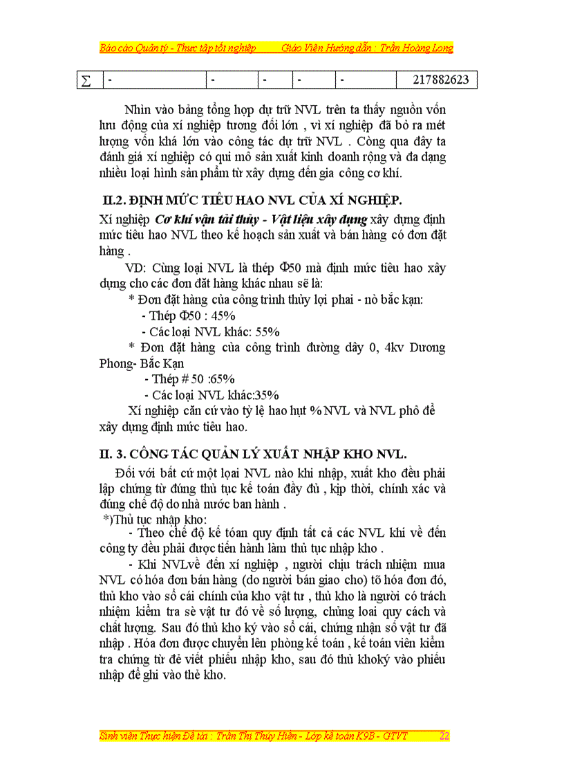image for page Công tác quản lý nguyên vật liệu tại xí nghiệp cơ khí vận tải thủy vật liệu xây dựng