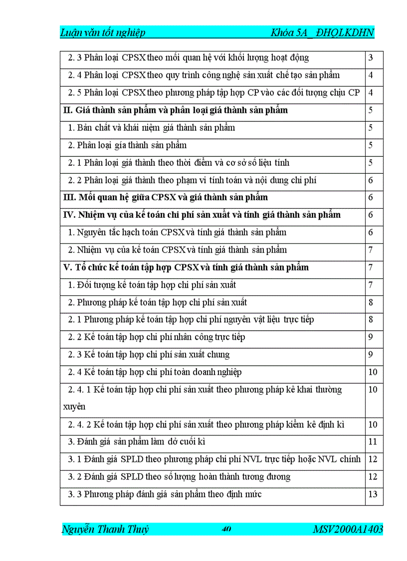 image for page Hạch toán chi phí sản xuất và tính giá thành sản phẩm trong doanh nghiệp