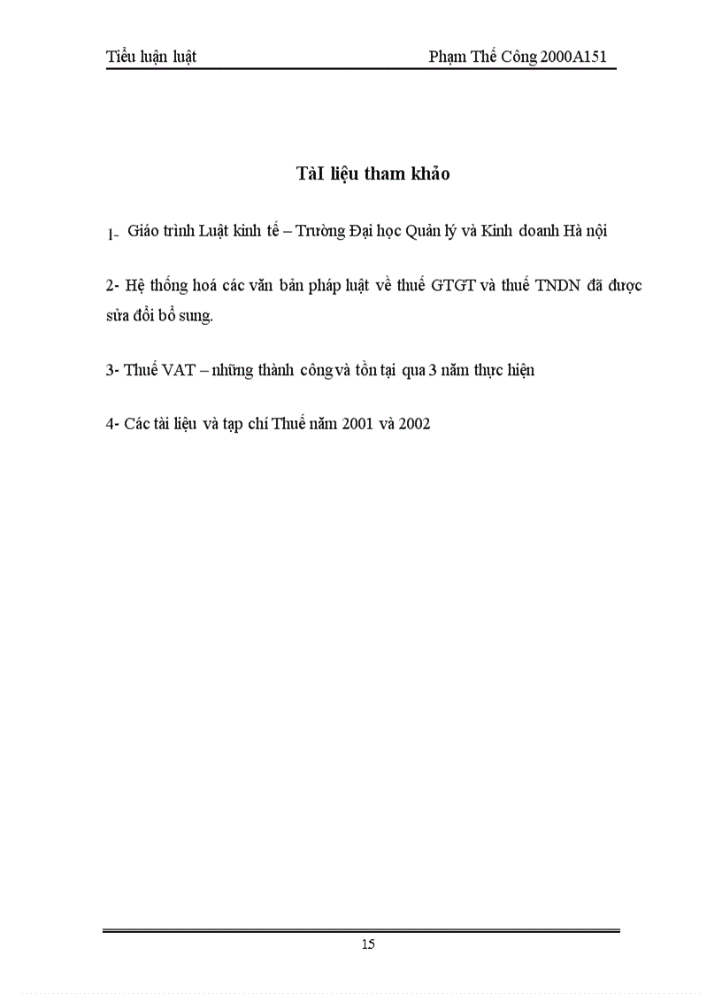 image for page Các bộ phận hợp thành một sắc thuế . Hiện nay có mấy sắc thuế. Trình bầy tóm tắt nội dung thuế VAT, thuế thu nhập doanh nghiệp