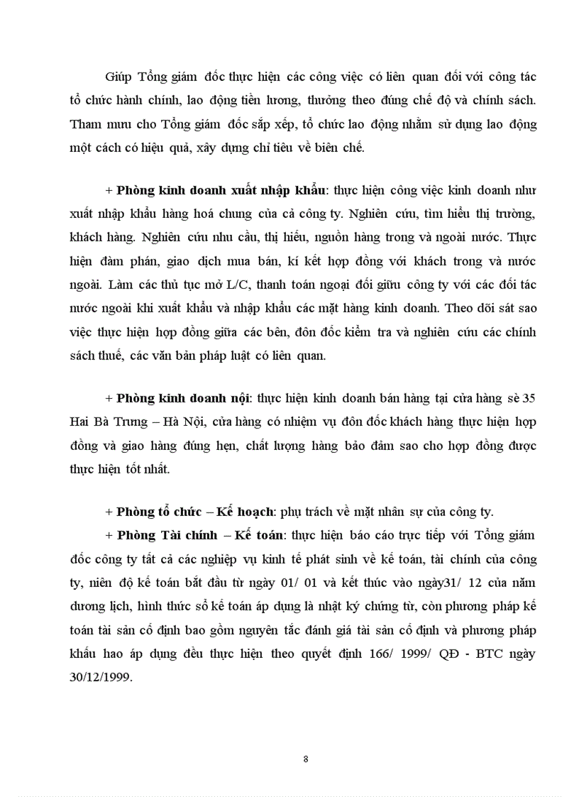 image for page Mô hình và cơ cấu tổ chức của công ty Mecanimex