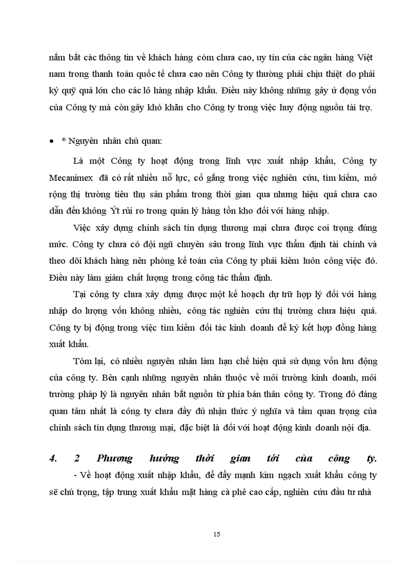 image for page Mô hình và cơ cấu tổ chức của công ty Mecanimex