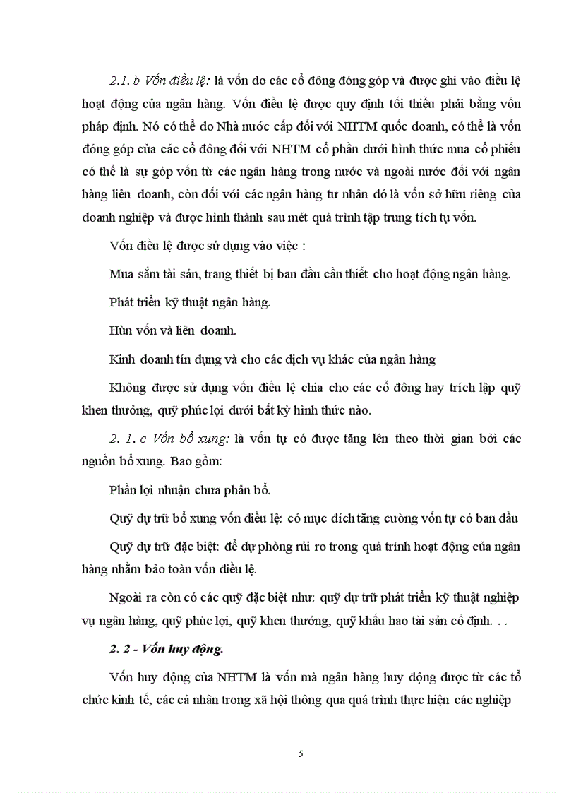 image for page Cân đối việc tạo lập và sử dụng nguồn vốn kinh doanh của NHTM ở Việt Nam