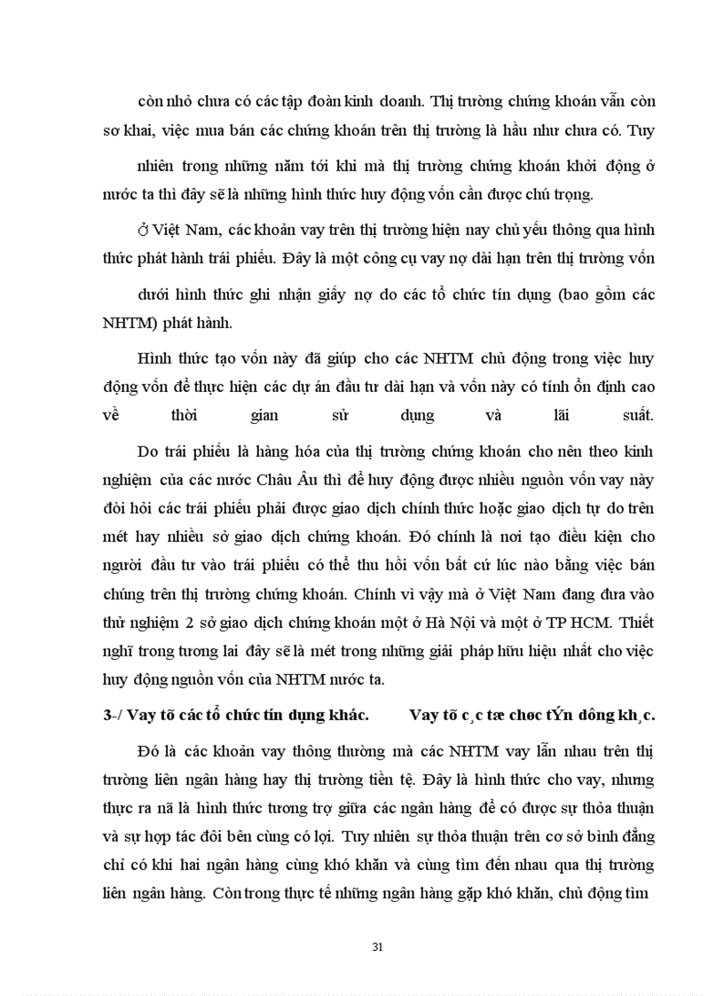 image for page Cân đối việc tạo lập và sử dụng nguồn vốn kinh doanh của NHTM ở Việt Nam