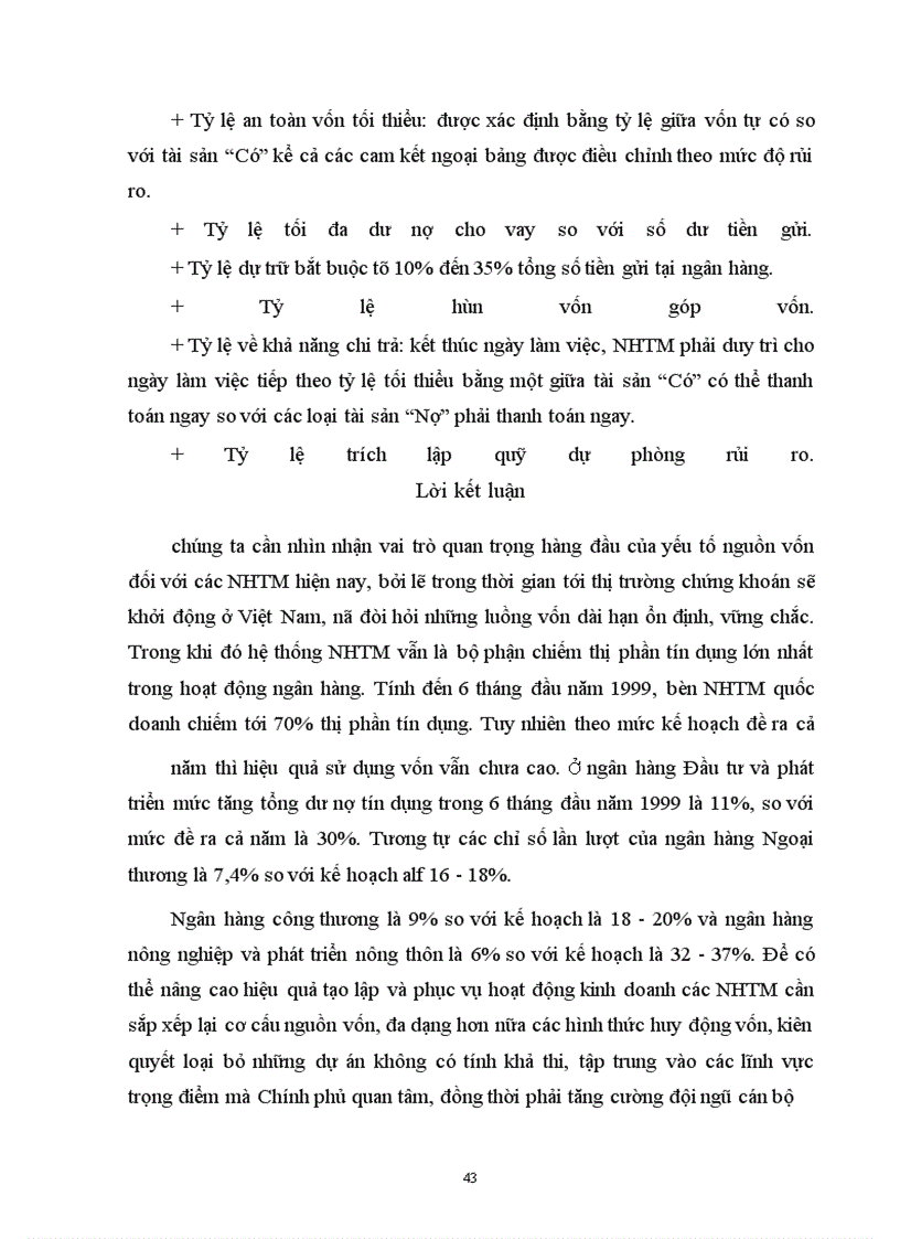 image for page Cân đối việc tạo lập và sử dụng nguồn vốn kinh doanh của NHTM ở Việt Nam