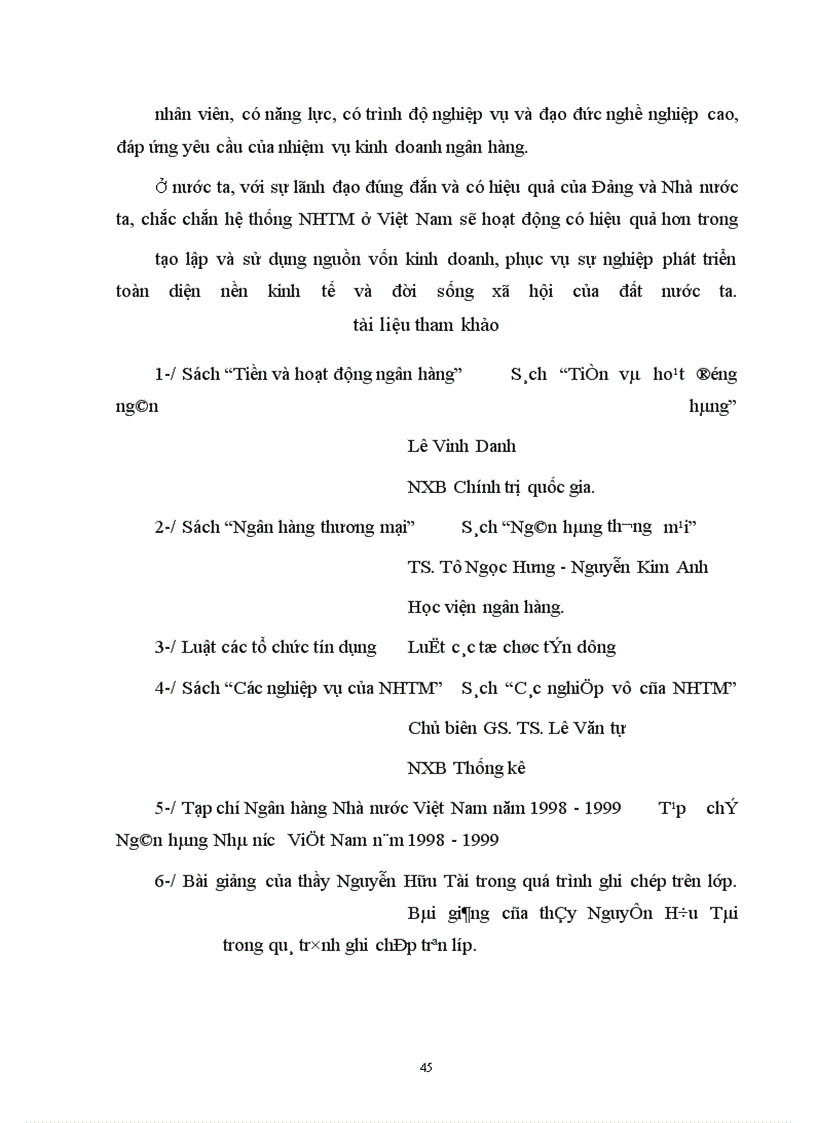 image for page Cân đối việc tạo lập và sử dụng nguồn vốn kinh doanh của NHTM ở Việt Nam