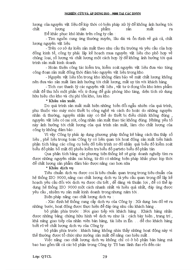 image for page Vấn đề nghiên cứu áp dụng Bộ tiêu chuẩn ISO 9000 tại các DNVN hiện nay