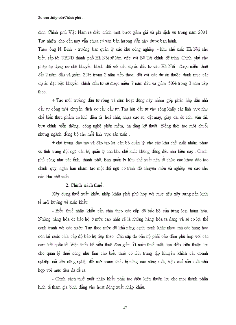 image for page Sự can thiệp của Chính phủ vào hoạt động thương mại quốc tế trong tiến trình hội nhập của Việt Nam thông qua các biện pháp tài chính