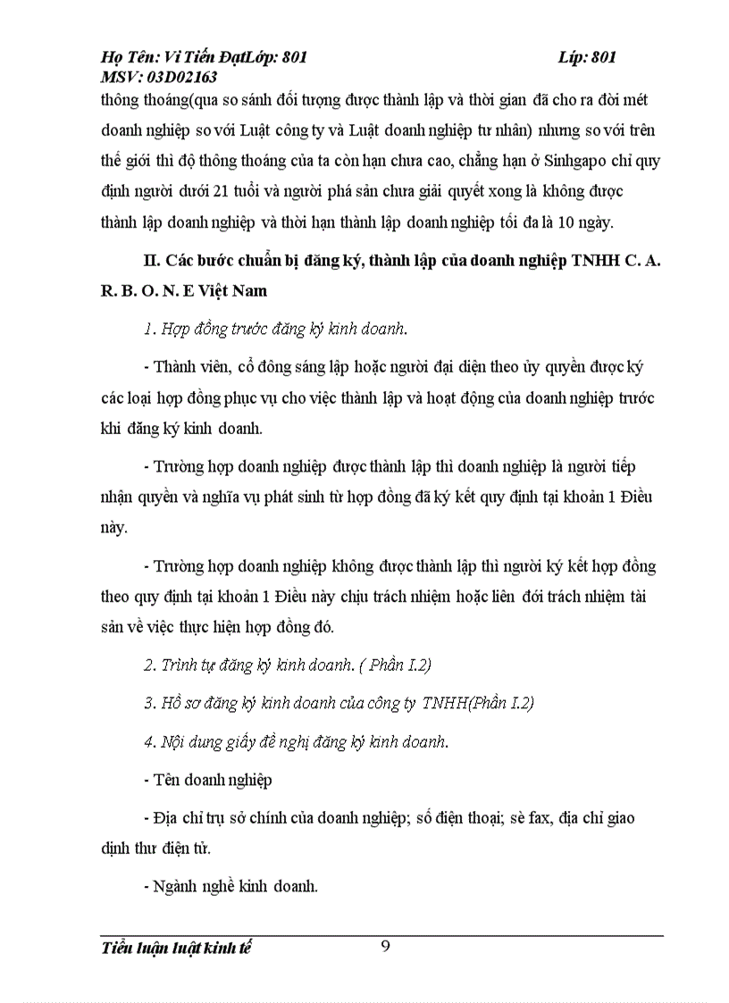 image for page Quá trình thành lập và phát triển của công ty TNHH C.A.R.B.O.N.E Việt Nam trong thời kỳ hội nhập.