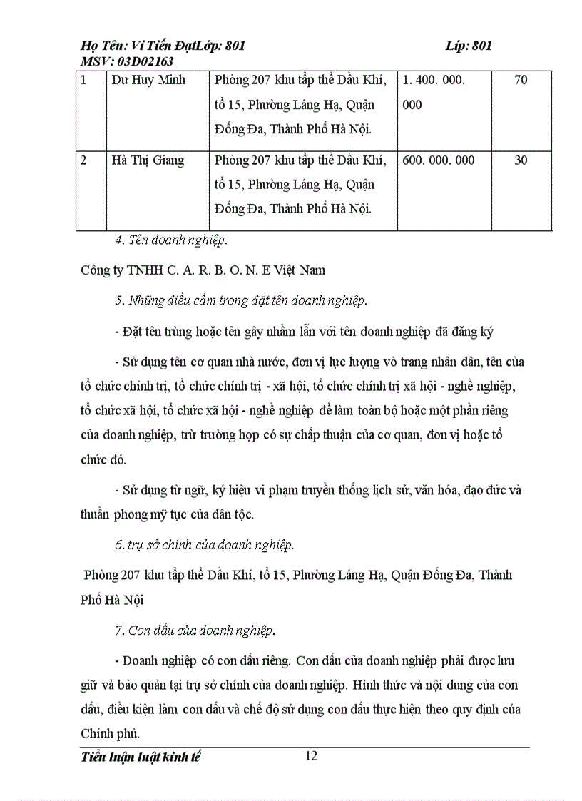 image for page Quá trình thành lập và phát triển của công ty TNHH C.A.R.B.O.N.E Việt Nam trong thời kỳ hội nhập.