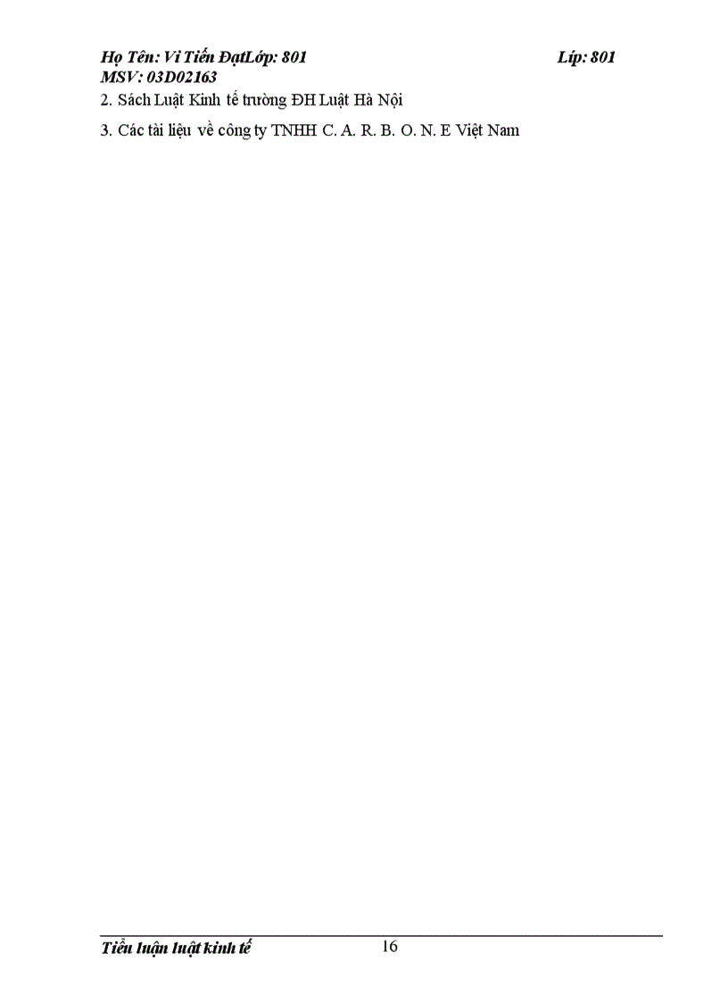 image for page Quá trình thành lập và phát triển của công ty TNHH C.A.R.B.O.N.E Việt Nam trong thời kỳ hội nhập.