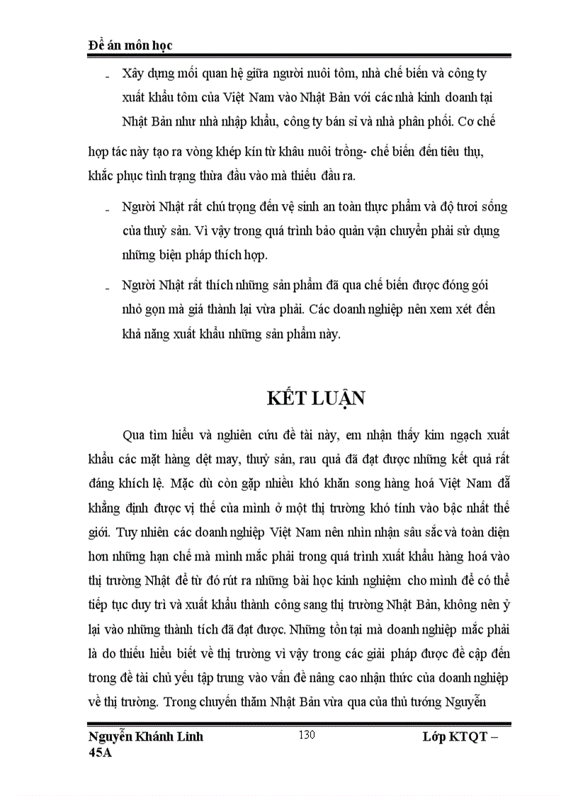 image for page Thực trạng và giải pháp để thúc đẩy xuất khẩu hàng hoá Việt Nam sang thị trường Nhật Bản.